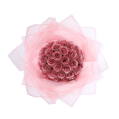 Brokatowy Bukiet Róż