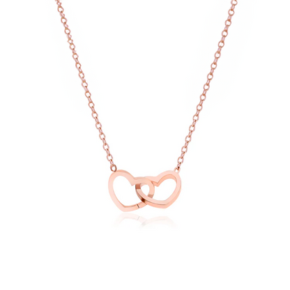 Naszyjnik z Podwójnym Sercem